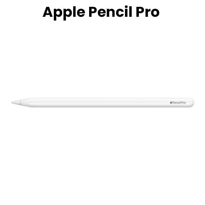 Apple Pencil Pro, Low Latency, Smooth Performance, Pressure Sensitivity, Pixel-Perfect Precision - White - MX2D3ZM/A