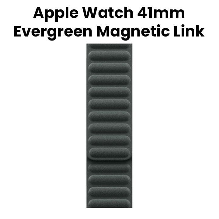 Apple Watch Magnetic Link Band 41mm, Designed For Comfort And Elegance, Premium Material - Evergreen - MTJ63ZM/A (Display Unit)