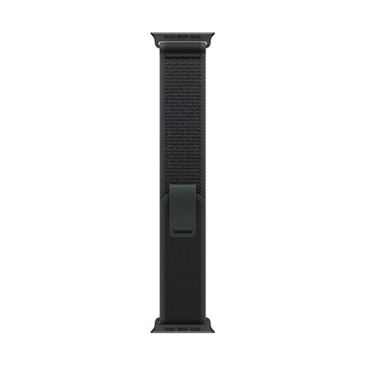 ساعة أبل ألترا ٢ GPS + خلوي ٤٩ مم هيكل التيتانيوم أسود مع حزام تريل أسود M L | MX4V3QA/A