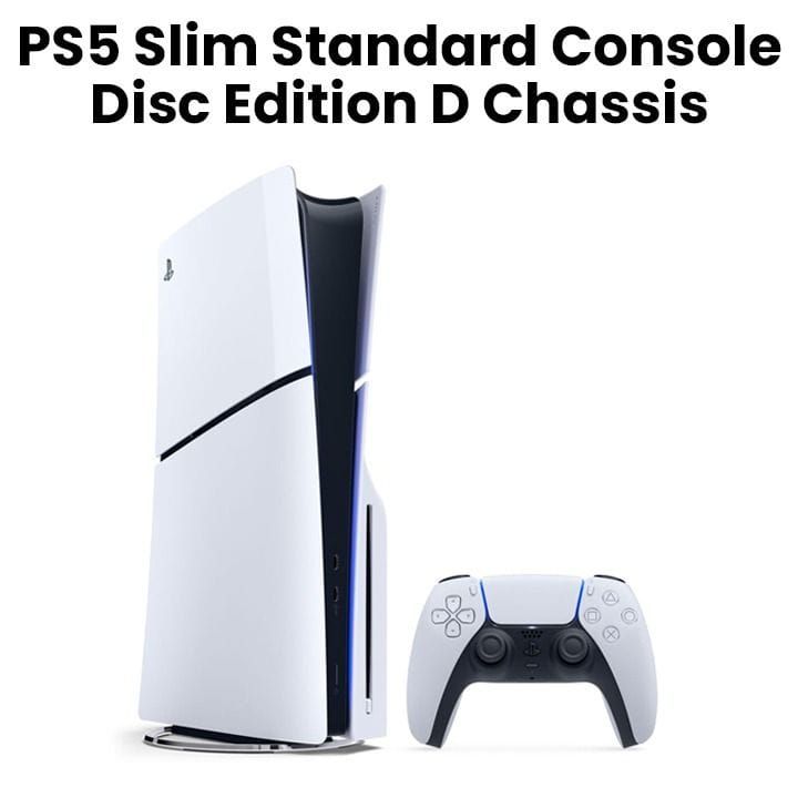Sony Playstation PS5 Slim Standard Disc Edition Console | CFI-2016A01Y (D Chassis)