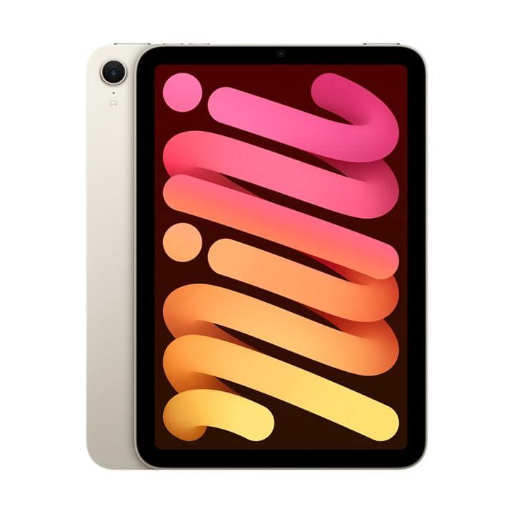Apple Wi-Fi iPad Mini 128GB Storage 8.3 Inch, Liquid Retina Display, Powerful Performance, Compact And Portable Design - Starlight - MXN83AB/A