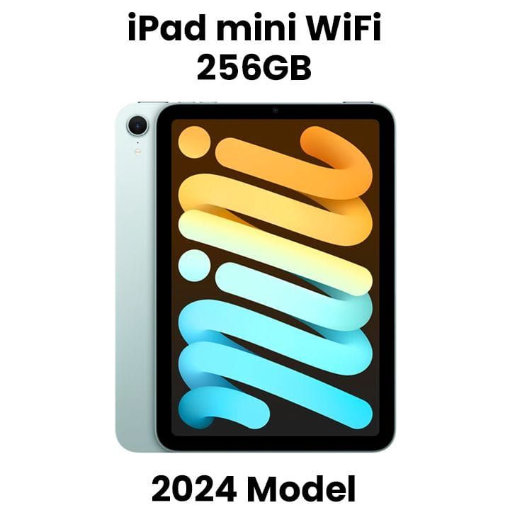 Apple Wi-Fi iPad Mini 256GB Storage 8.3 Inch, Liquid Retina Display, Powerful Performance, Compact And Portable Design - Blue - MXNC3AB/A