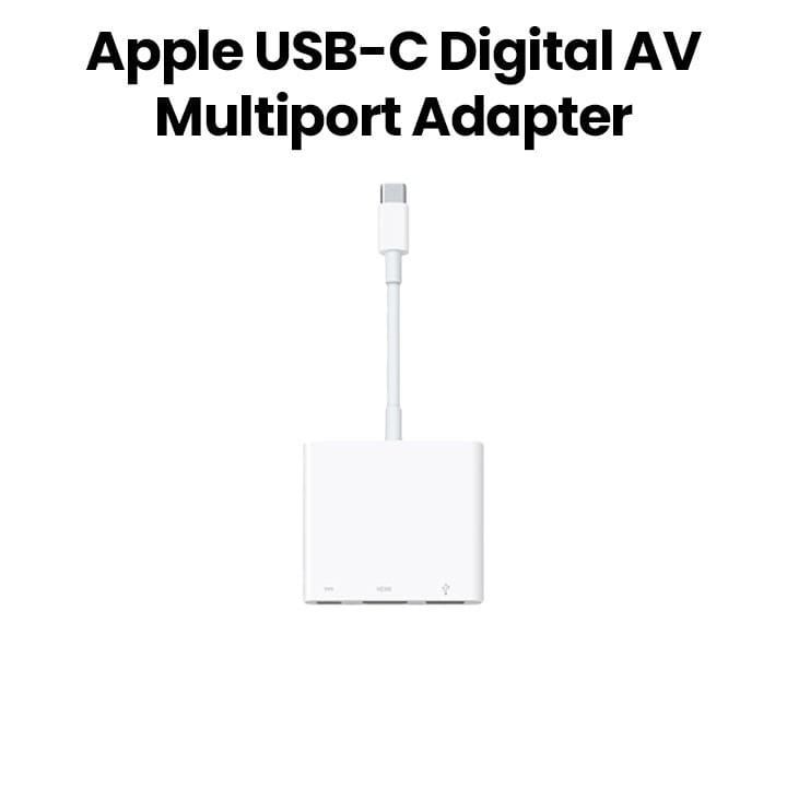أبل محول رقمي متعدد المنافذ USB-C AV