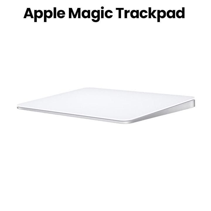Apple Magic Trackpad, Multi Touch Gesture Support, Force Touch Technology, Large Glass Surface - White - MK2D3ZM/A
