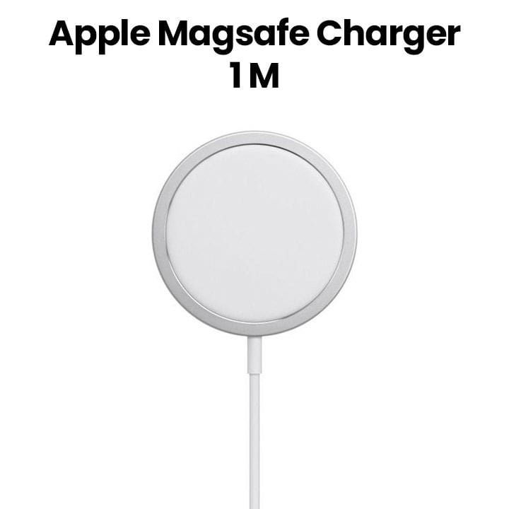 Apple MagSafe Charger 15W, Optimized Fast Charging, Compact Lightweight Design, Universal Qi Support - White - MHXH3ZM/A