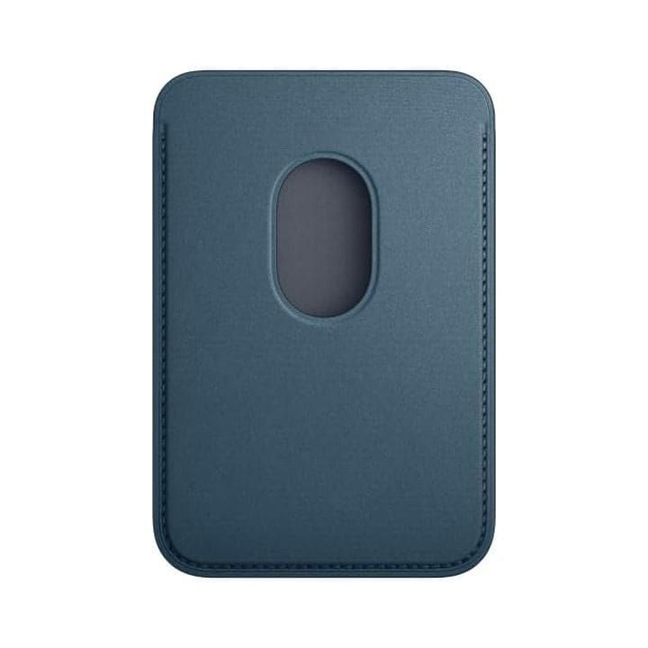 Apple FineWoven Wallet With MagSafe, Lightweight And Ultra Portable Design, Strong Inbuilt Magnets - Pacific Blue - MT263ZM/A
