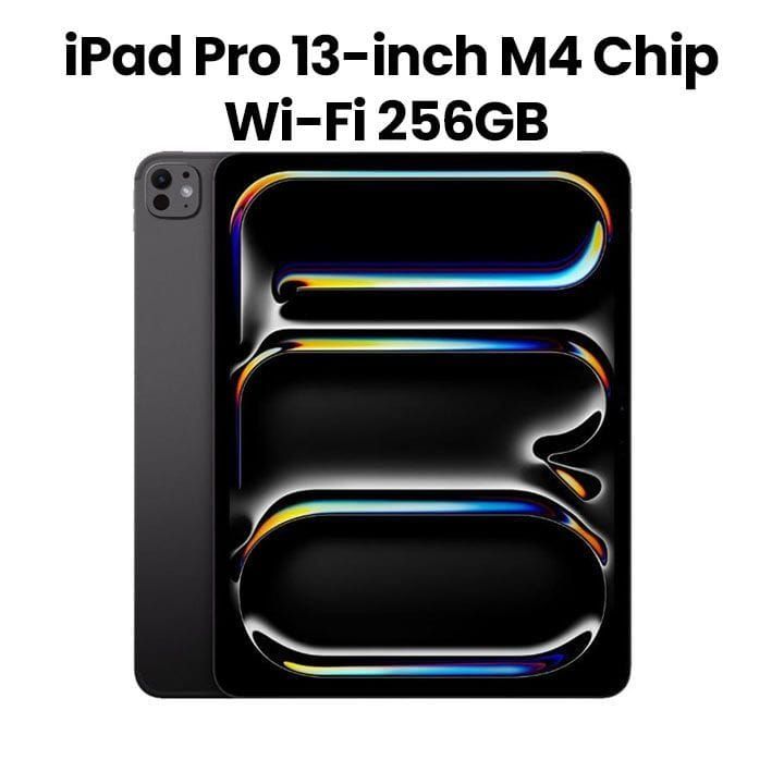Apple Wi-Fi iPad Pro 256GB 13 Inch, Standard Glass, Ultra Retina XDR Display - Space Black - MVX23AB/A
