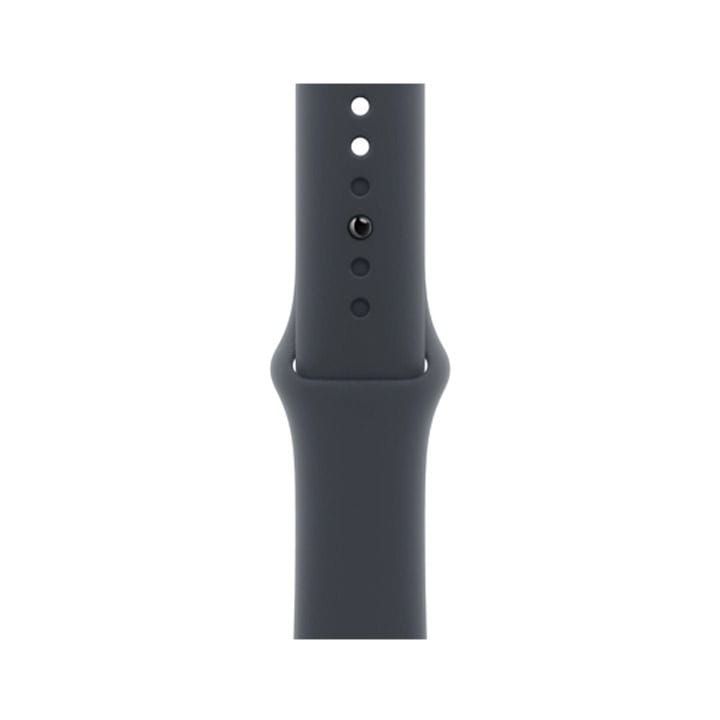 ساعة ابل SE GPS 40 مم هيكل المنيوم منتصف الليل مع حزام رياضي منتصف الليل S M | MXE73QA/A