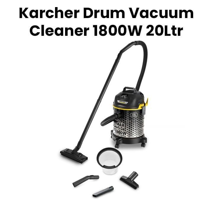 Karcher Drum Vacuum Cleaner - 20L | DVAC 1800W