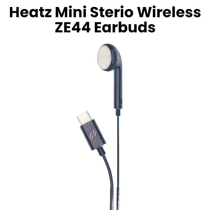 سماعات أذن ستيريو صغيرة لاسلكية من هييتز - أسود | ZE44