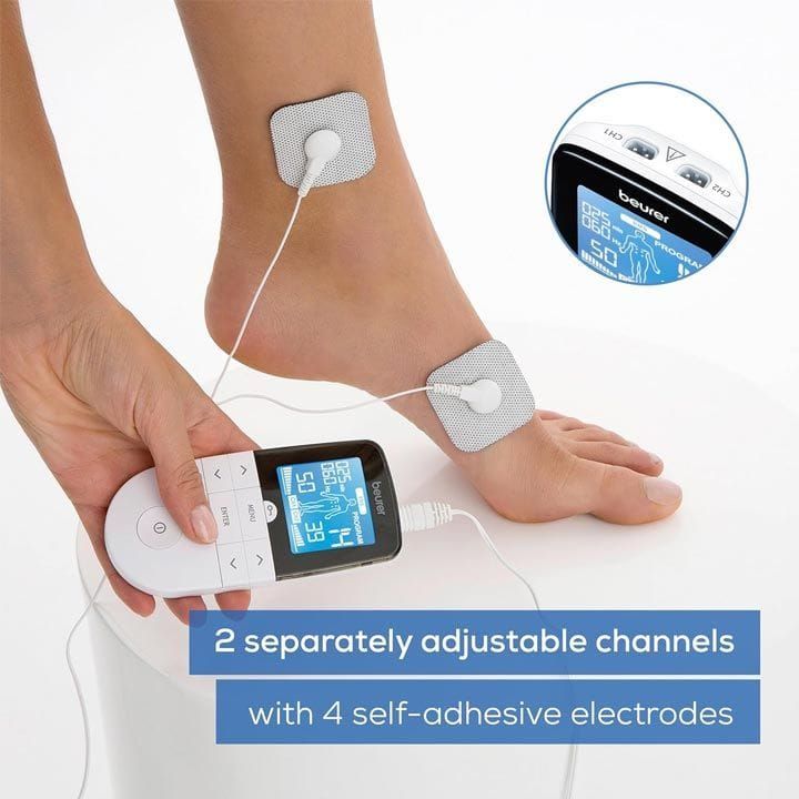 Beurer Digital TENS & EMS Machine - White | EM49