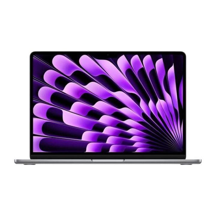 آبل ماك بوك إير 15.3 بوصة شريحة M3 معالج GPU 10 نوى، 16 جيجابايت رام، 512 جيجابايت SSD (إنجليزي) - رمادي فضائي | MXD13ZS/A