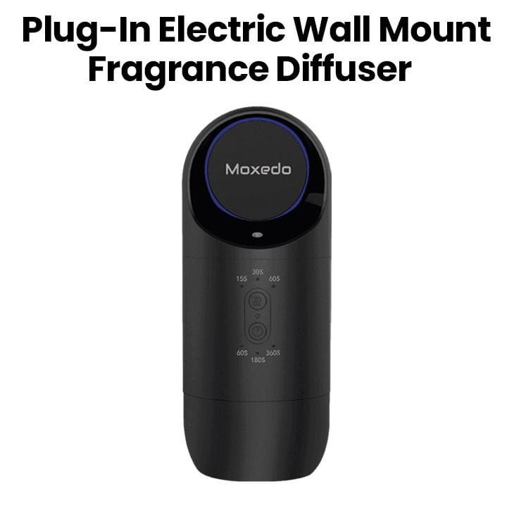 Moxedo Plug-In Electric Fragrance Diffuser - Black | MX-EAD012