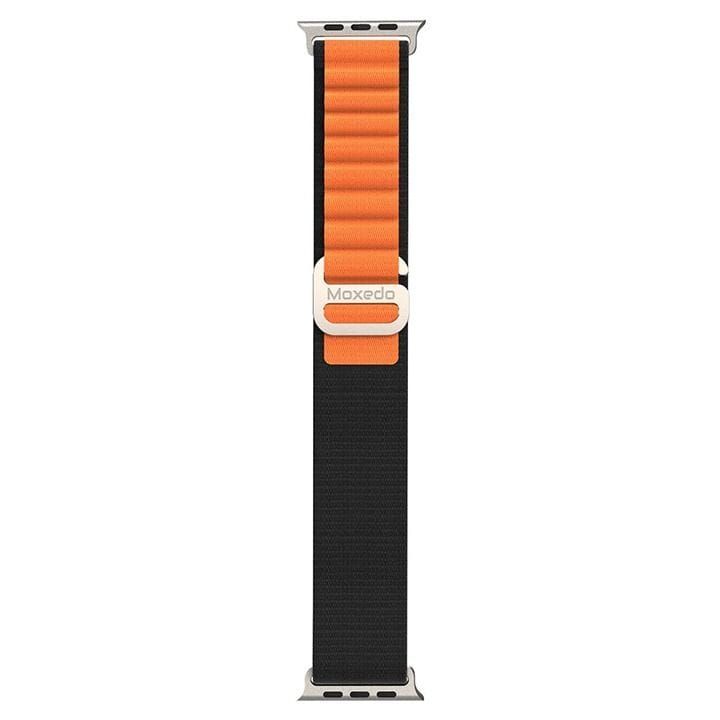 Moxedo Alpine Loop Watch Band 44/45/49mm - Black/Orange | MX-AWB024