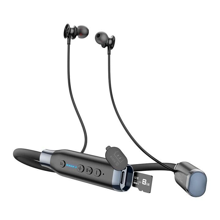HOCO Pretty Neck-Hang Bluetooth Earphones - Black | ES62