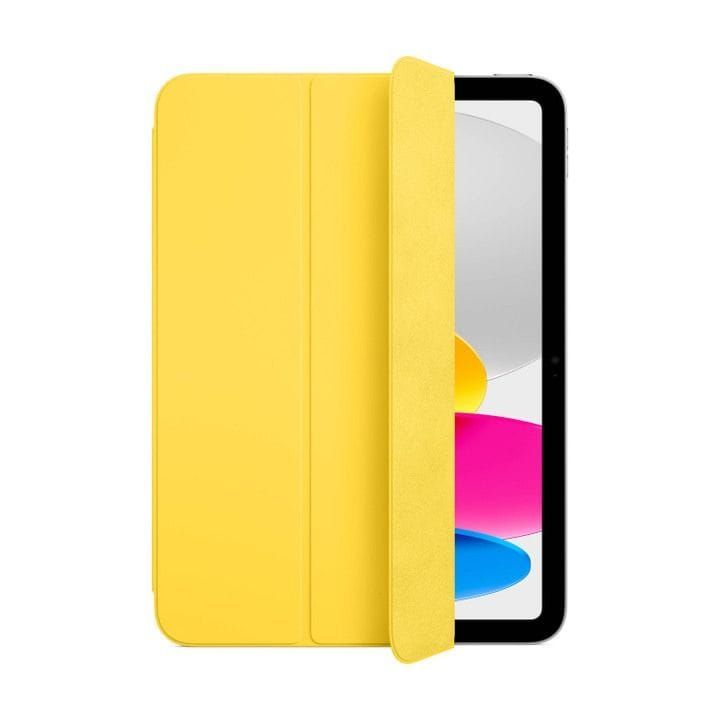 Apple Smart Folio Case For iPad 10.9 Inch, Lightweight And Slim Design, Magnetic Attachment - Lemonade - MQDR3ZM/A (Open Piece - A Grade)
