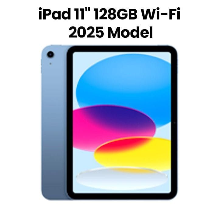 Apple Wi-Fi iPad 128GB Storage 11 Inch, Slim And Lightweight, Liquid Retina Display - Blue - MD4A4AB/A