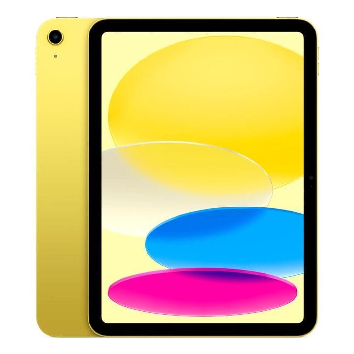 Apple Wi-Fi iPad 128GB Storage 11 Inch, Slim And Lightweight, Liquid Retina Display - Yellow - MD4D4AB/A