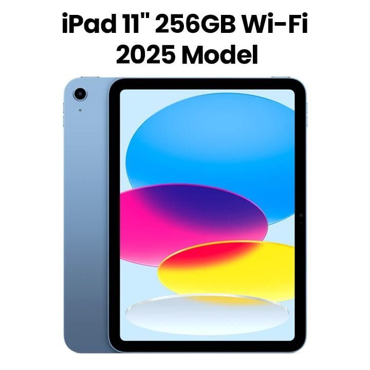 Apple Wi-Fi iPad 256GB Storage 11 Inch, Slim And Lightweight, Liquid Retina Display - Blue - MD4H4AB/A