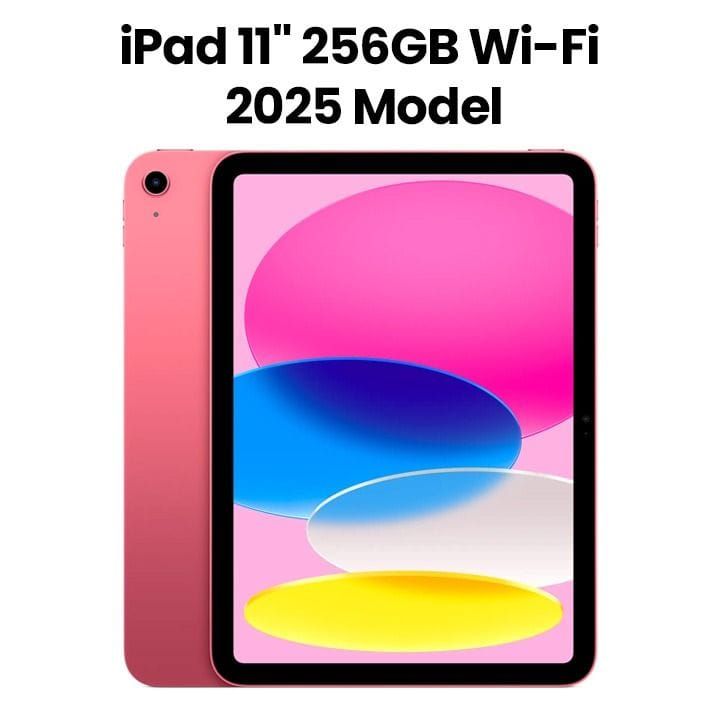 Apple Wi-Fi iPad 256GB Storage 11 Inch, Slim And Lightweight, Liquid Retina Display - Pink - MD4P4AB/A