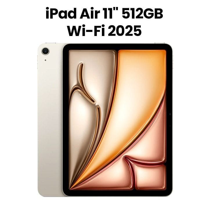 Apple 11-inch iPad Air Wi-Fi 512GB - Starlight | MCAA4AB/A