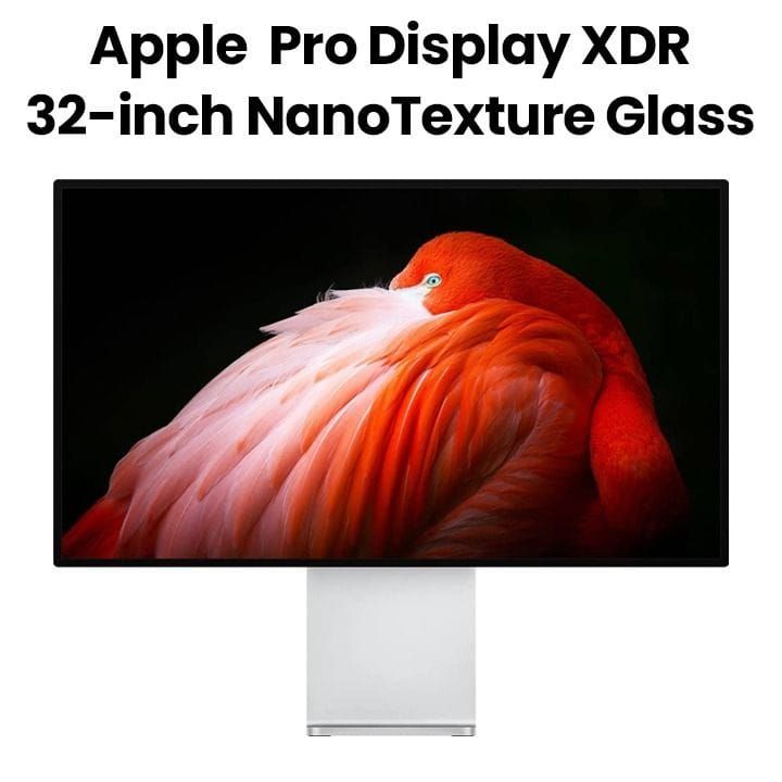 Apple XDR Pro Display 32 Inch, Nano-Texture Glass, Sleek Design, LED In A Whole New Light, Superwide Viewing Angle - Silver - MWPF2AB/A