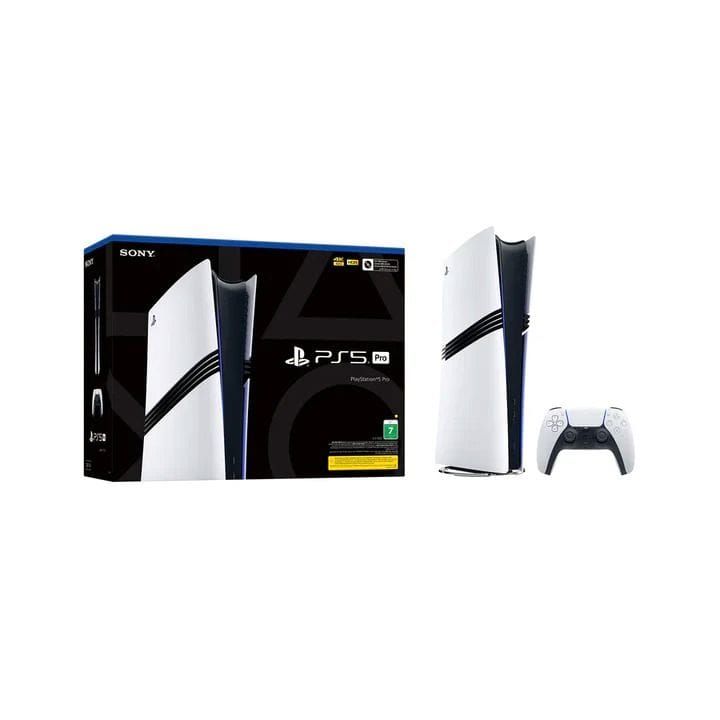 Sony PlayStation PS5 Pro 2TB Digital Console - White | CFI-7021B0Y - Open Piece (A Grade)