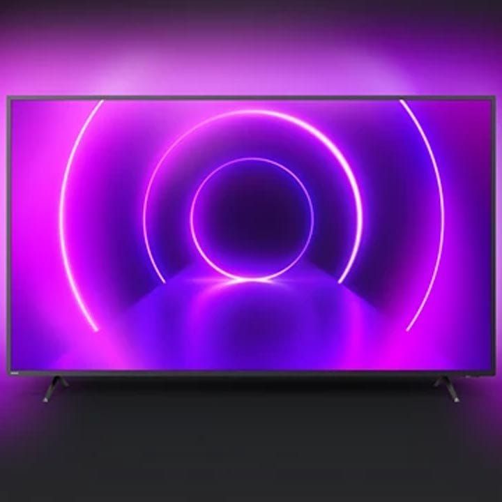 فيليبس تلفزيون إل إي دي بدقة 4K مقاس 86 بوصة بنظام أندرويد مع المدى الديناميكي العالي وإضاءة أمبيلايت وصوت دولبي أتموس و4 مداخل إتش دي إم آي | 86PUT8265/56