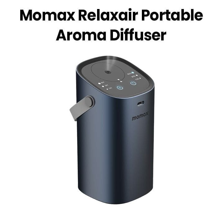 Momax RelaxAir Portable Aroma Diffuser - Black|CR9E