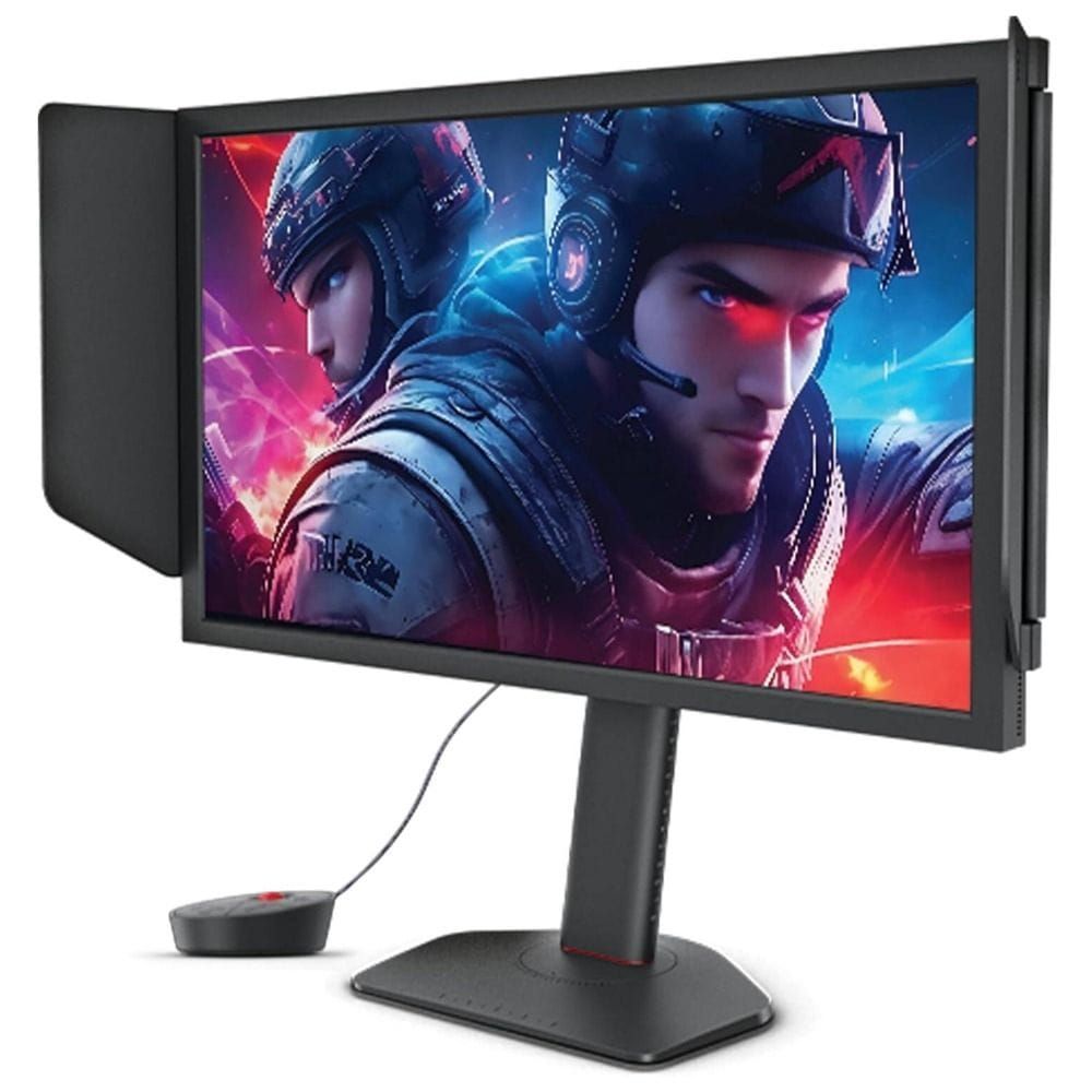 BenQ Zowie Full HD Gaming Monitor 24 Inch, 540Hz Refresh Rate, Fast TN Panel 0.5ms, Motion Clarity DyAc2, Automatically Adjust Color Modes - Black - XL2586X