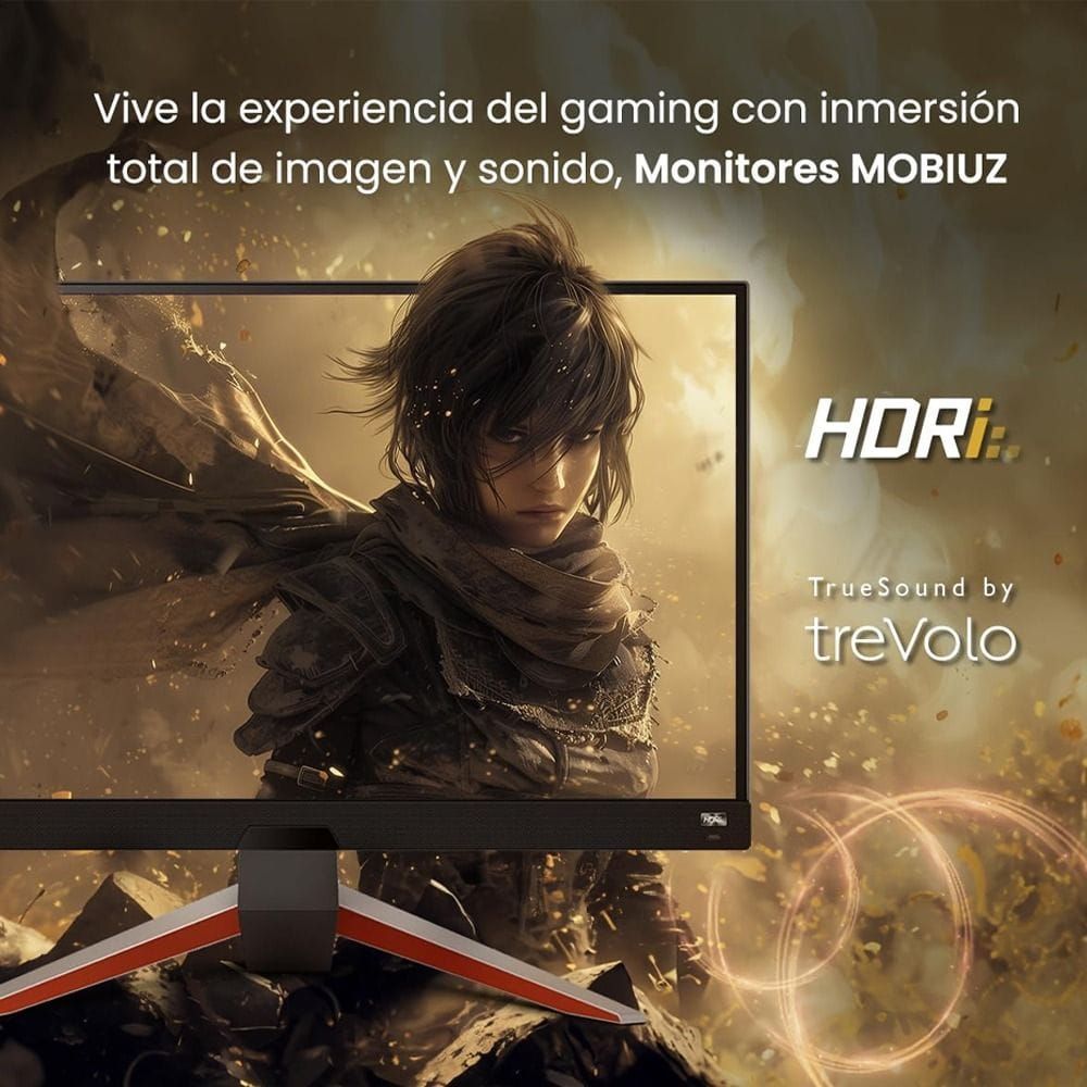 BenQ Ultra HD IPS Gaming Monitor 27 Inch, PS5 Compatible, FreeSync Premium Pro, VESA DisplayHDR 600, 144Hz Refresh Rate - White - EX2710U MOBIUZ