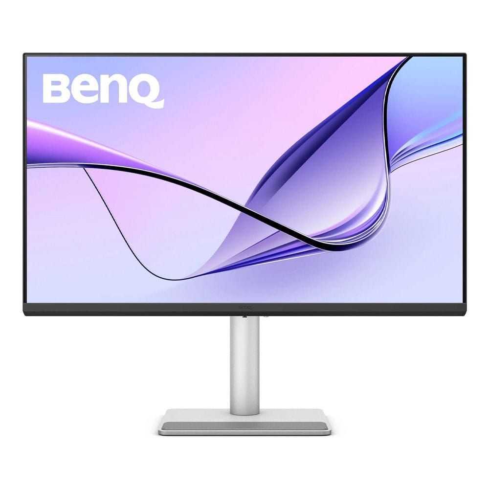 BenQ 4K Ultra HD LED Backlit IPS Monitor For MacBook 32 Inch, 90W Power Delivery, Brightness And Volume Control On Mac, 60Hz Refresh Rate - Silver - MA320U
