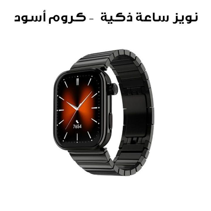 Noise ColorFit Pro 6 Max Smartwatch – Chrome Black | NSW-509-CBLK