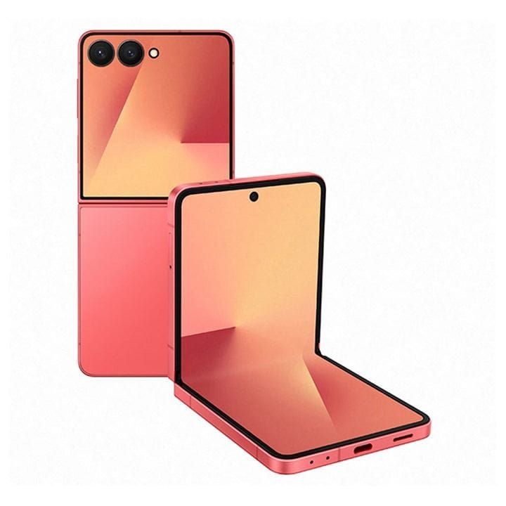 Samsung Galaxy Z Flip7 5G 512GB Smartphone - Coral Red