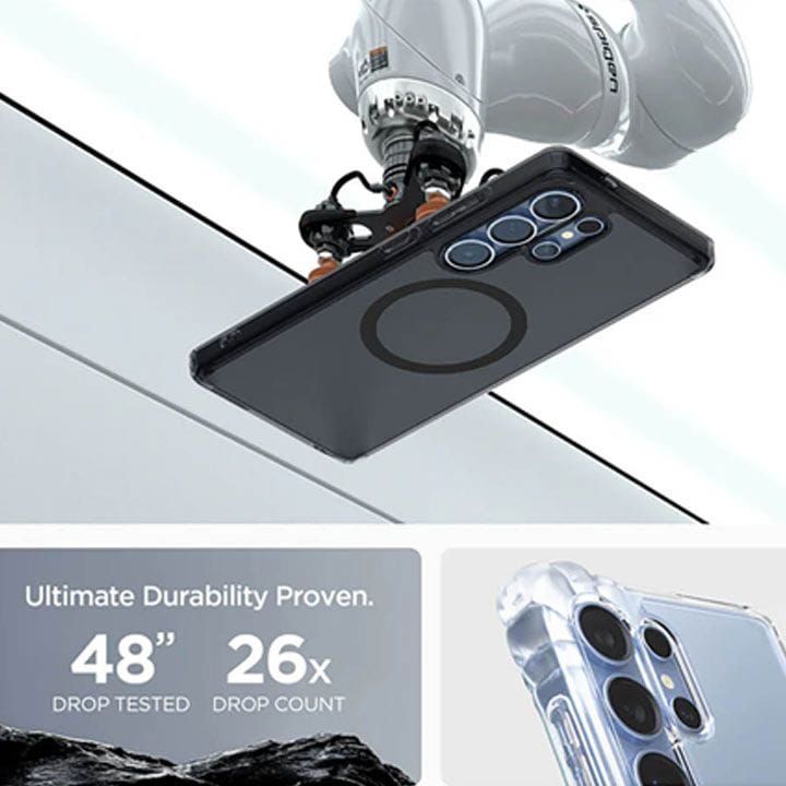 Spigen Galaxy S25 Ultra Case MagSafe & Drop-Resistant | Frost Black