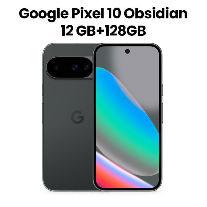 Google Pixel 10 12GB+128GB Smartphone | Obsidian
