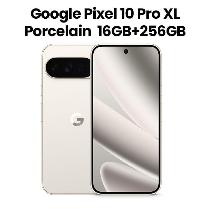 Google Pixel 10 Pro XL 16GB+256GB Smartphone | Porcelain