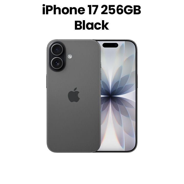 Apple iPhone 17 256GB Smartphone | Black | MG674AH/A