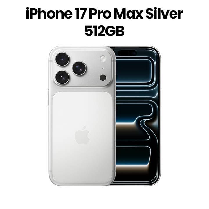 Apple iPhone 17 Pro Max 512GB Smartphone | Silver | MFYC4AH/A