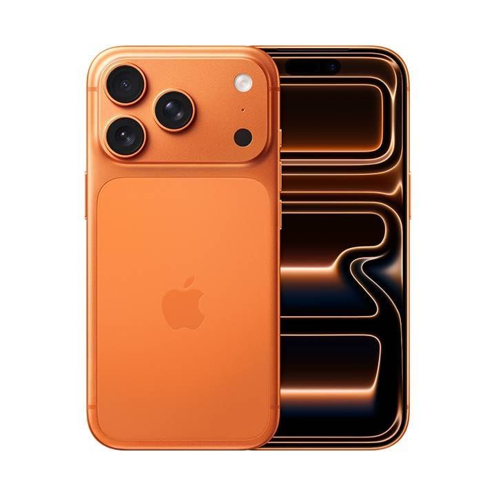 Apple iPhone 17 Pro Max 12GB RAM 2TB Storage 6.9 Inch, Super Retina XDR, Pro-Level Performance - Cosmic Orange - MFYK4AH/A