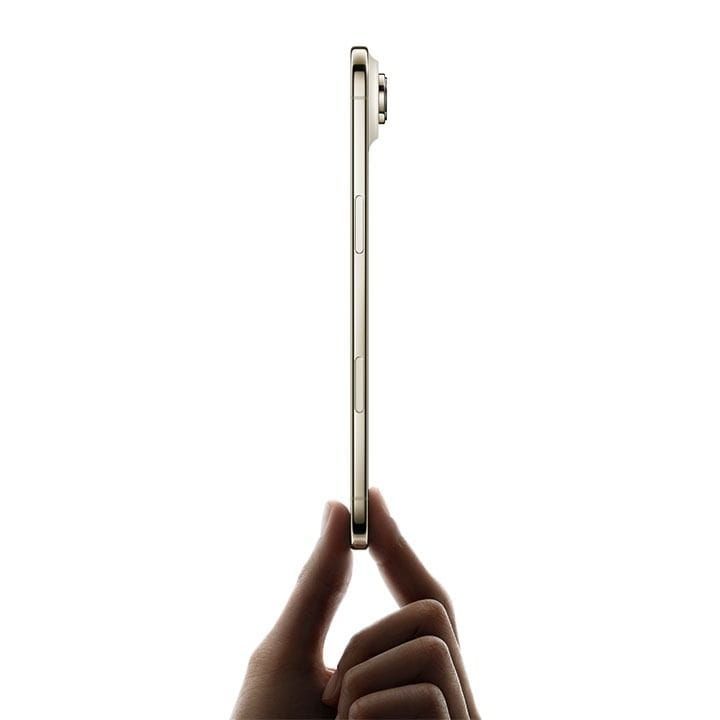 Apple iPhone Air 1TB Storage 6.5 Inch, Slim And Durable Build, Super Retina XDR, Powerful Performance, Water and Dust Resistant - Light Gold - MG1P4AH/A