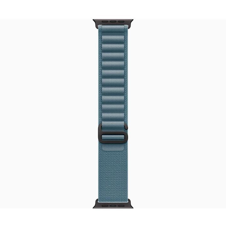 Apple Watch Ultra 3 GPS + Cellular Medium 49mm, Bright And Durable Display - Natural Titanium Case With Light Blue Alpine Loop - MEWM4AF/A