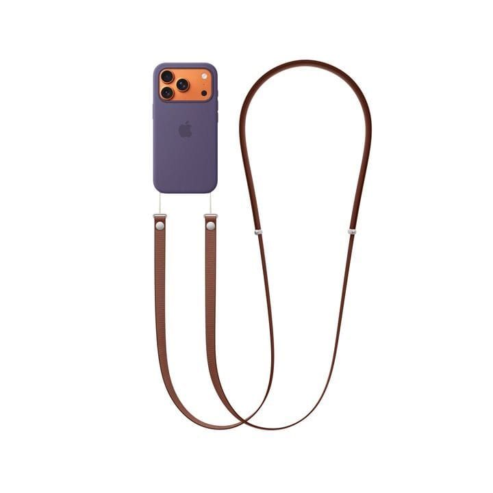 Apple Crossbody Strap 2080 mm, Comfortable And Adjustable Design, Hands-Free Convenience, Compact And Lightweight - Sienna - MGGN4ZM/A