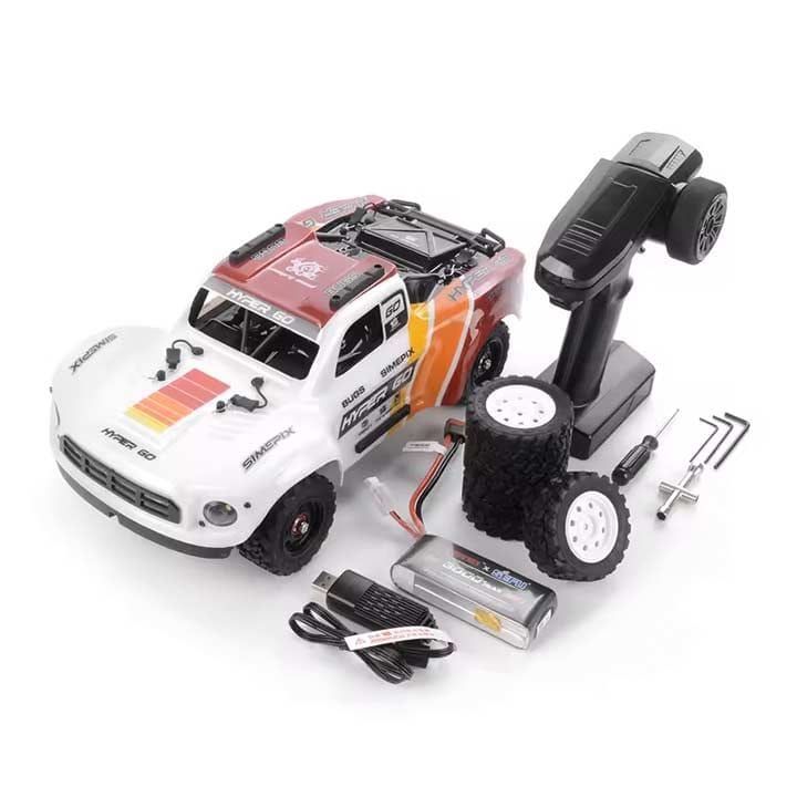MJX 1/12 2.4G 4WD Ford Bronco R Licensed Brushless RC Truck White-Red | H12P