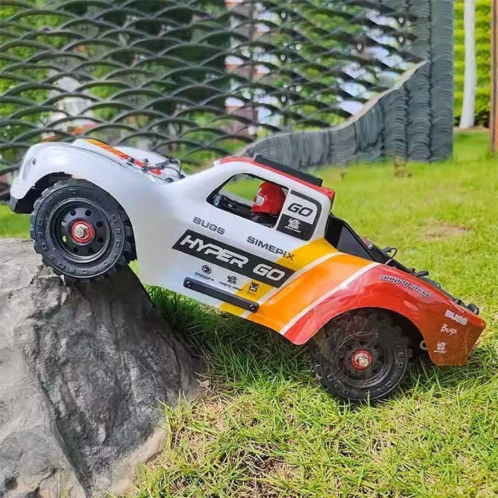 MJX 1/12 2.4G 4WD Ford Bronco R Licensed Brushless RC Truck White-Red | H12P