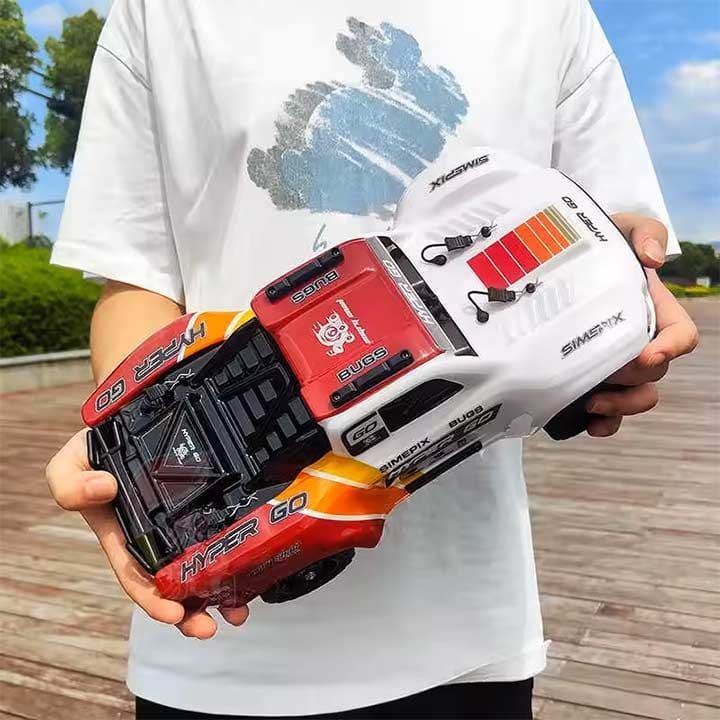 MJX 1/12 2.4G 4WD Ford Bronco R Licensed Brushless RC Truck White-Red | H12P