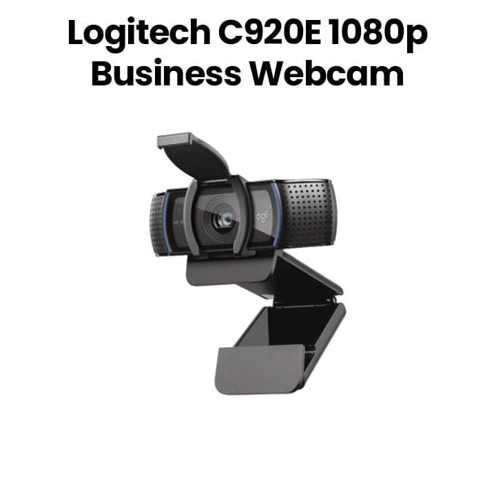 لوجيتك كاميرا ويب للأعمال بدقة 1080p موديل C920E لون أسود