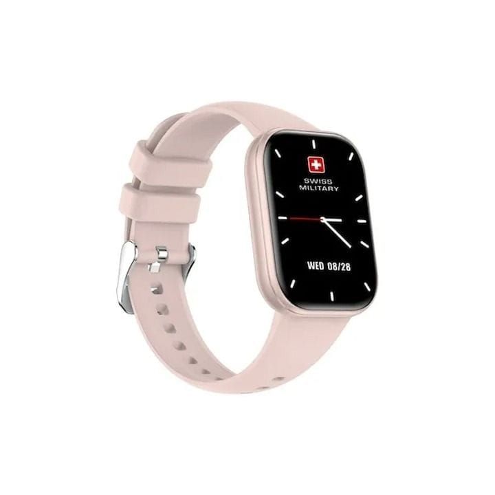 Swiss Military Rhine 3 Smart Band with Talking Feature & Heart Rate Monitor - Pink |SM-BAND-RHINE3-PNKFPNKS|2 Years Warranty