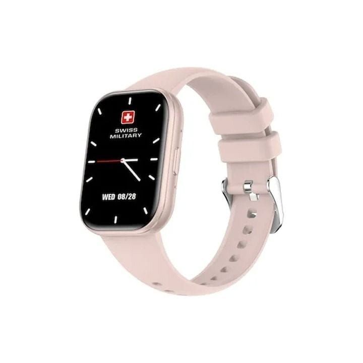 Swiss Military Rhine 3 Smart Band with Talking Feature & Heart Rate Monitor - Pink |SM-BAND-RHINE3-PNKFPNKS|2 Years Warranty