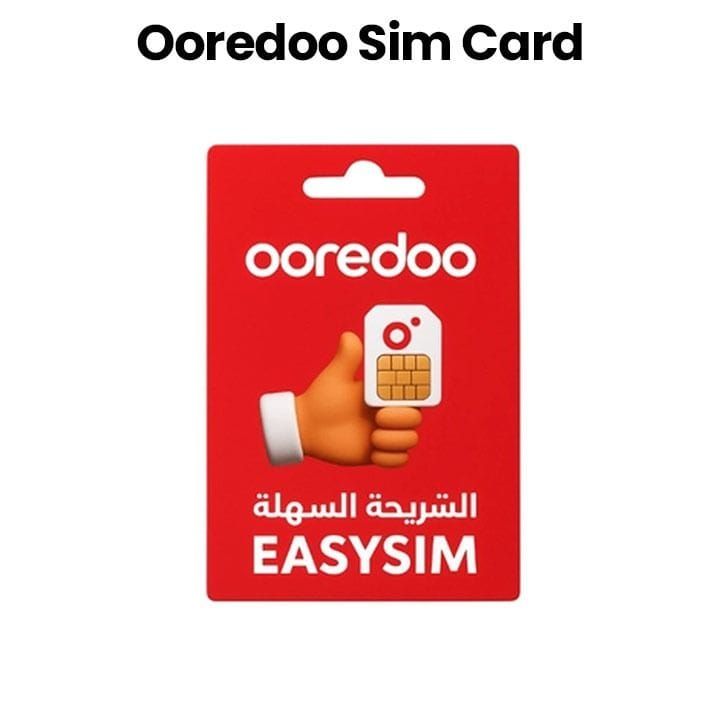 أوريدو بطاقة إيزي سيم